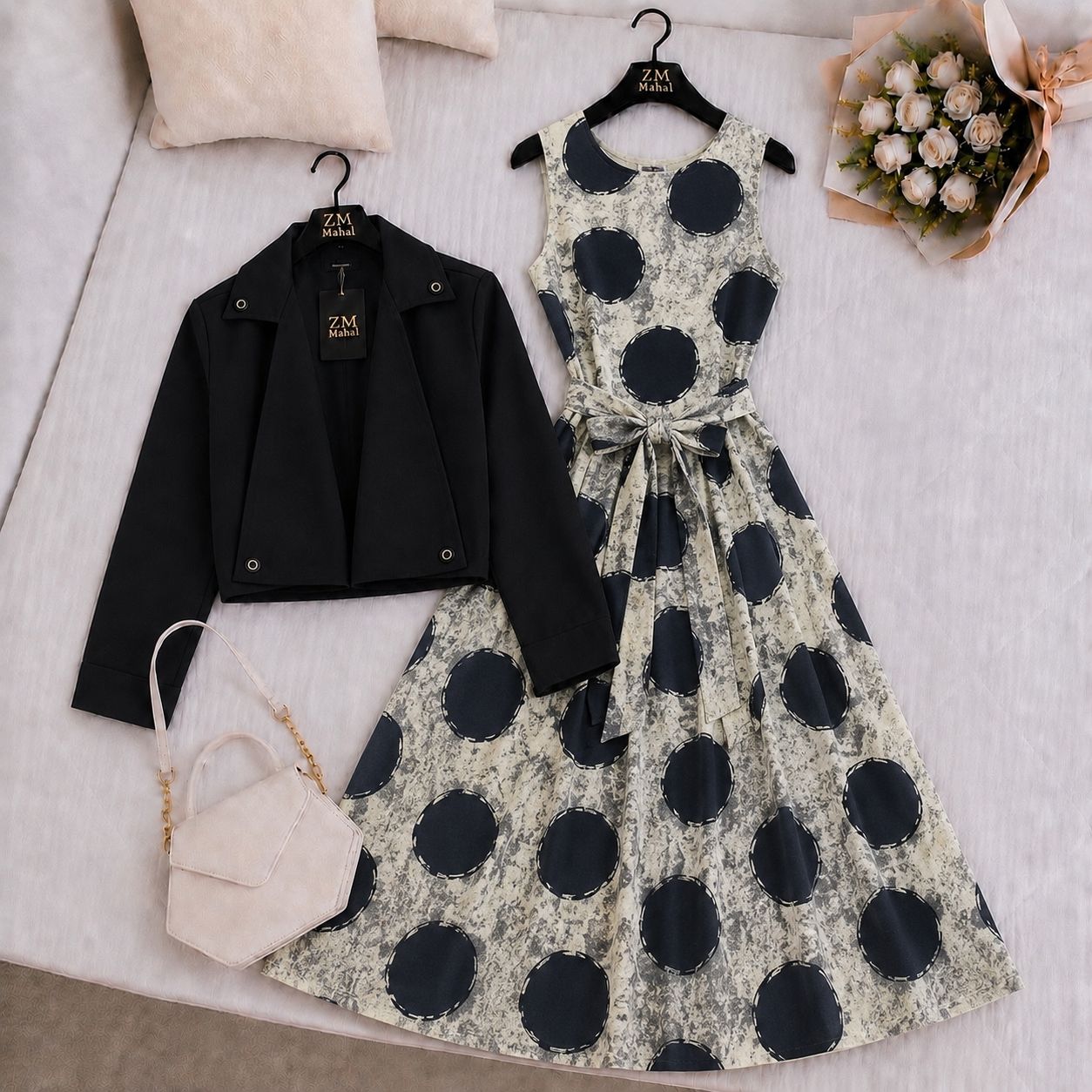 Luxe Bloom Jacket Maxi Set V2