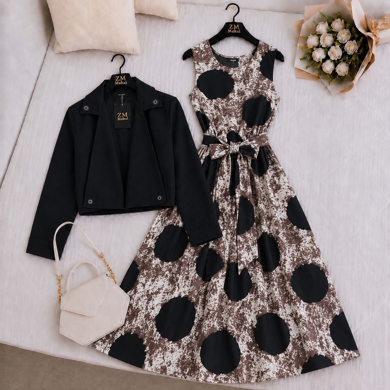Luxe Bloom Jacket Maxi Set V2