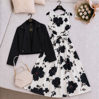 Luxe Bloom Jacket Maxi Set V2