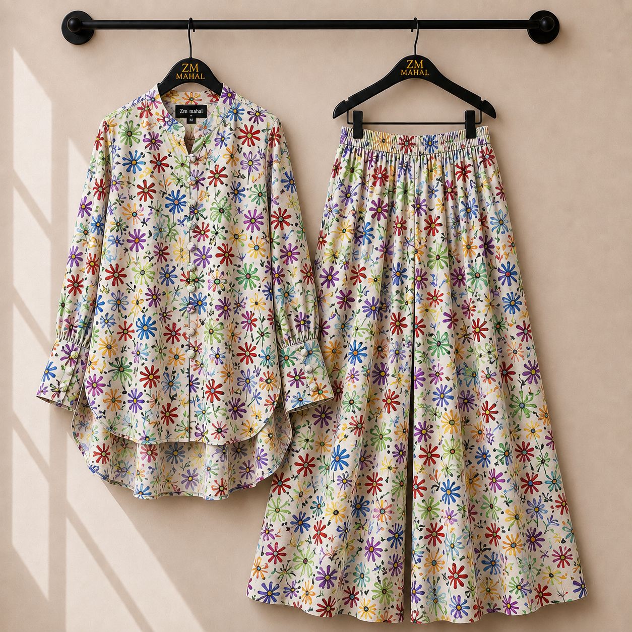 Western Shirt Style 2-Piece Suit