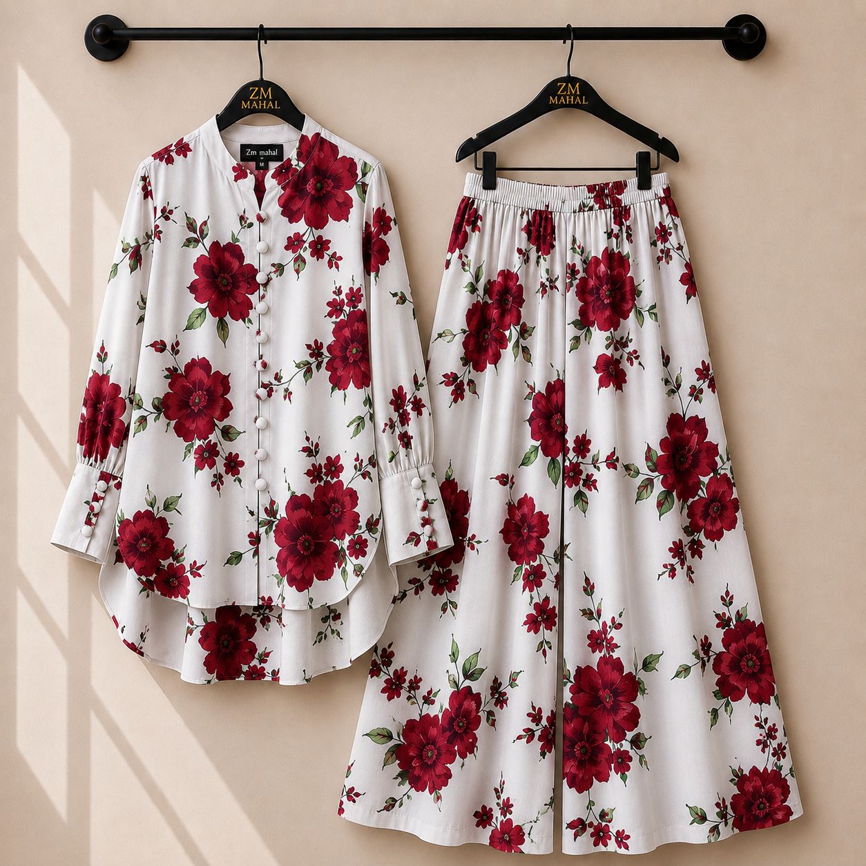 Western Shirt Style 2-Piece Suit