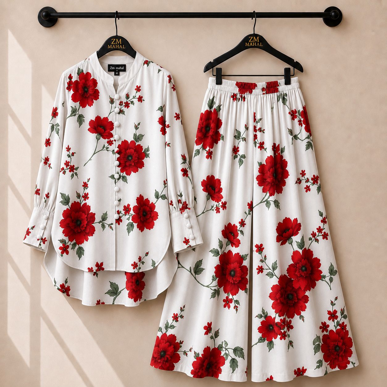 Western Shirt Style 2-Piece Suit