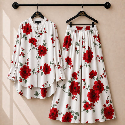Western Shirt Style 2-Piece Suit
