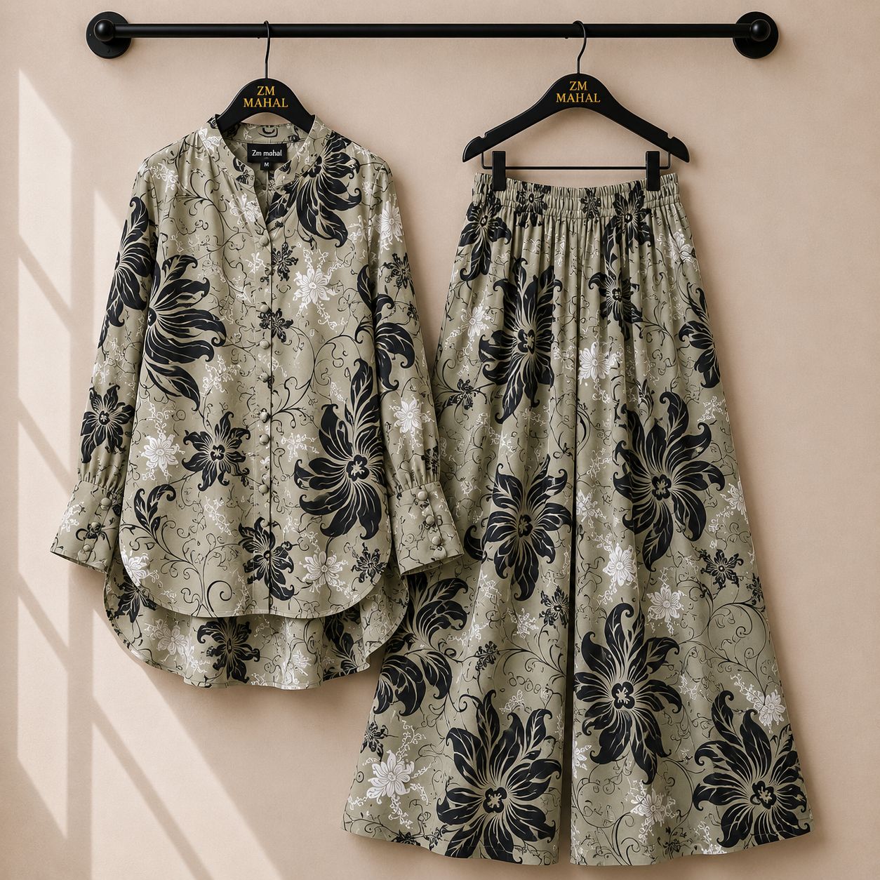 Western Shirt Style 2-Piece Suit