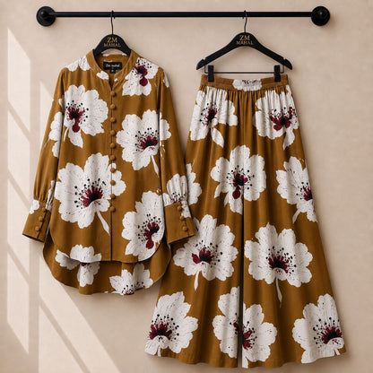 Western Shirt Style 2-Piece Suit