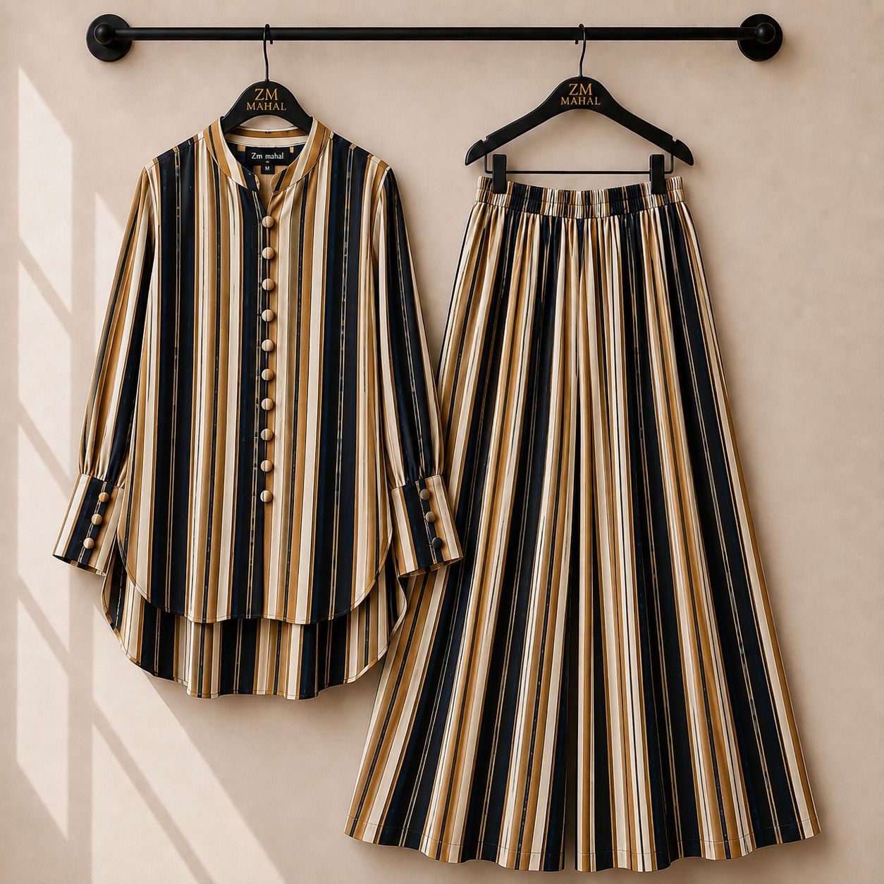 Western Shirt Style 2-Piece Suit