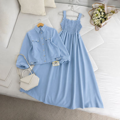 Modest Chic Button Jacket Maxii