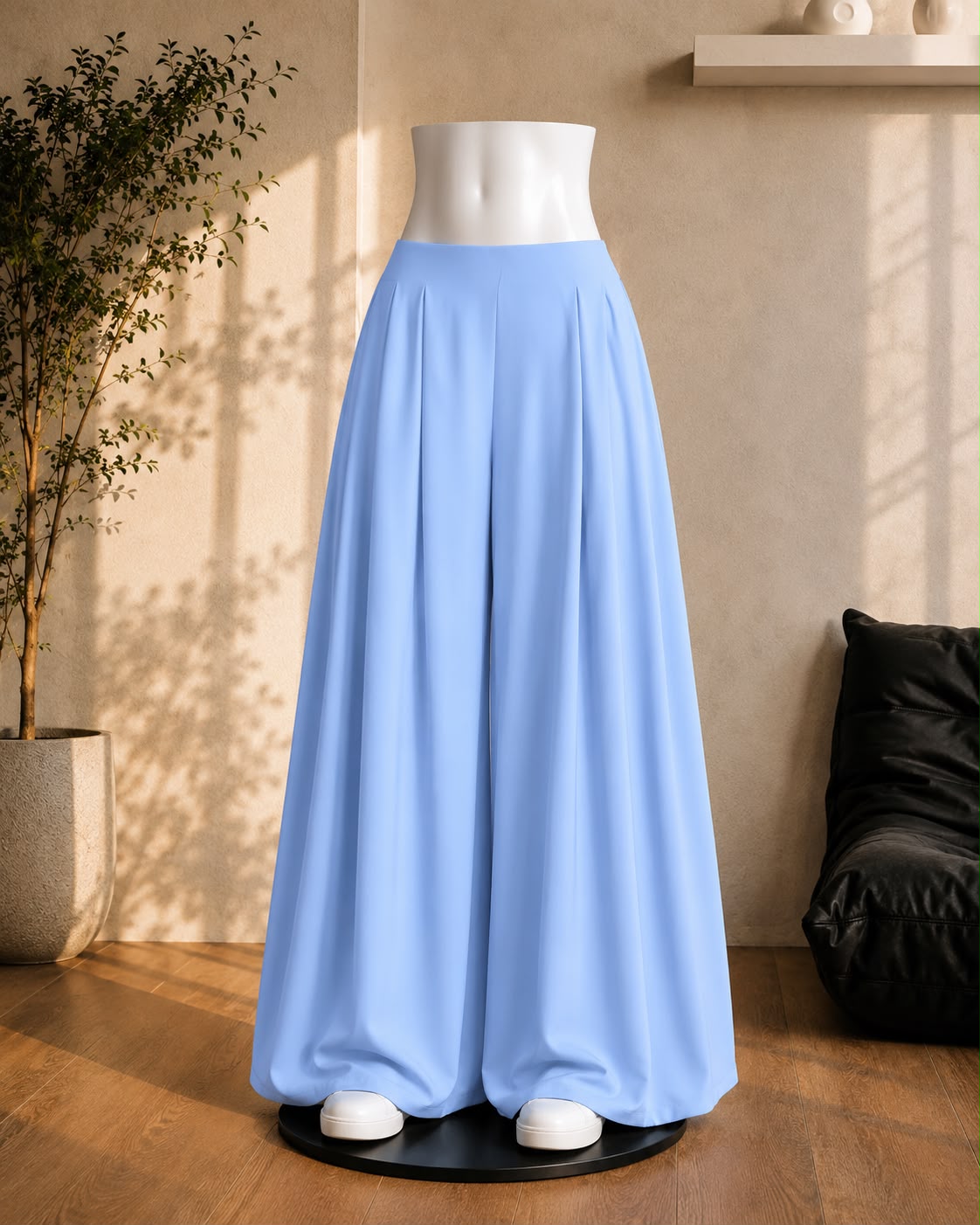 Chic Pleated Flapper