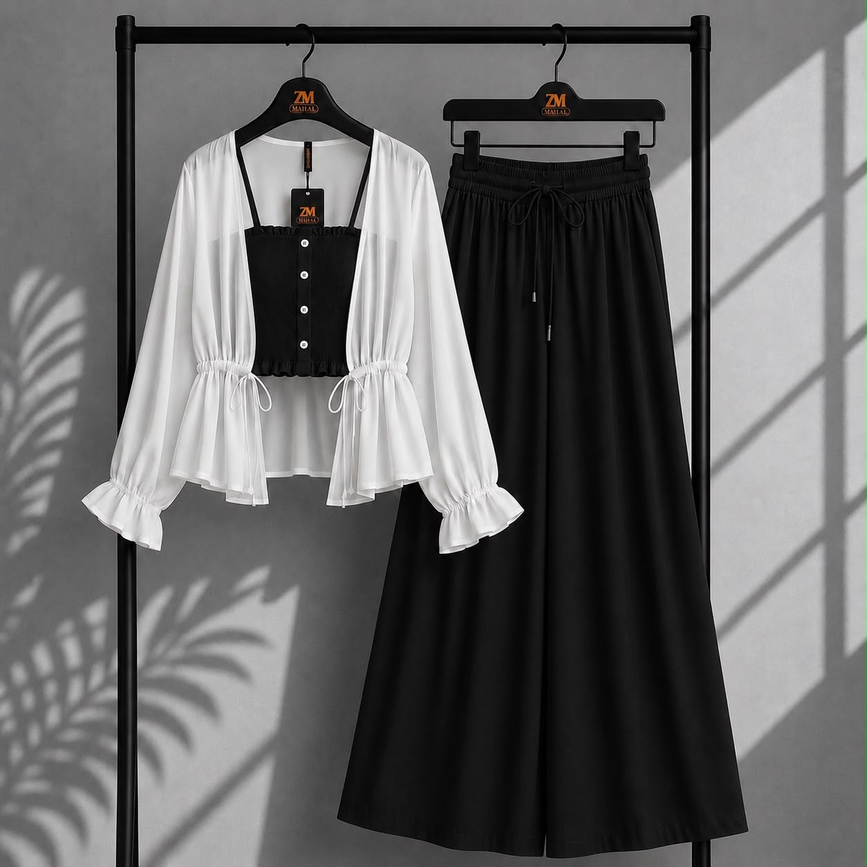 Zümra Sage Shrug 3-Piece