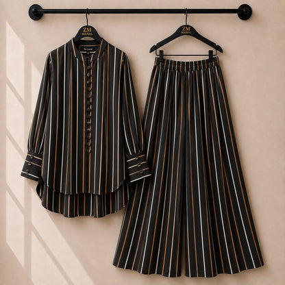 Floral Bloom Shirt & Palazzo Co-Ord Set