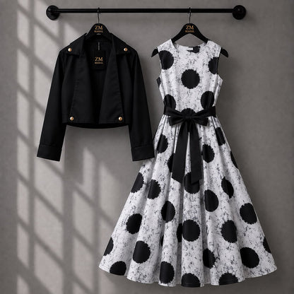 Luxe Bloom Jacket Maxi Set