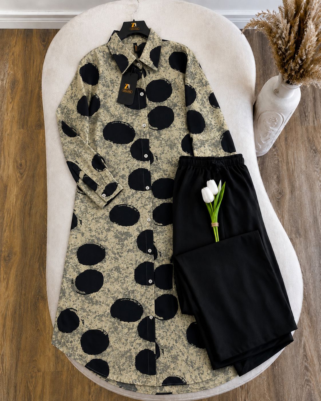 Nokta Long Shirt & Trouser Co-Ord