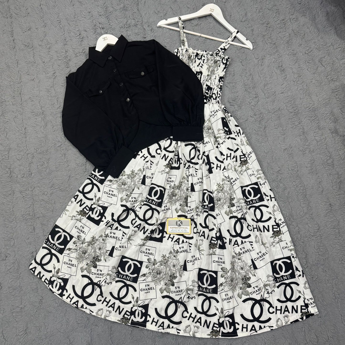 Floral Maxi Dress Set