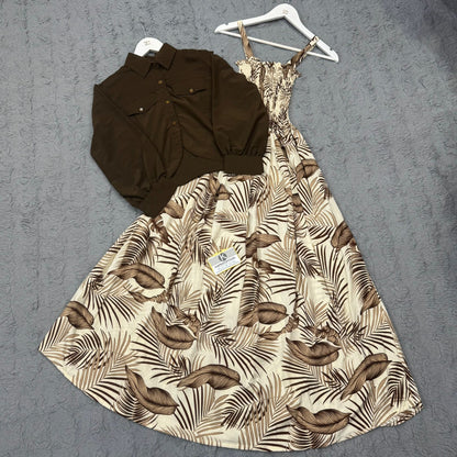 Floral Maxi Dress Set
