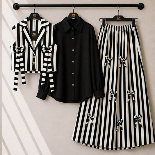 Urban Stripe Skirt