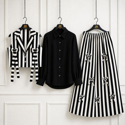 Urban Stripe Skirt