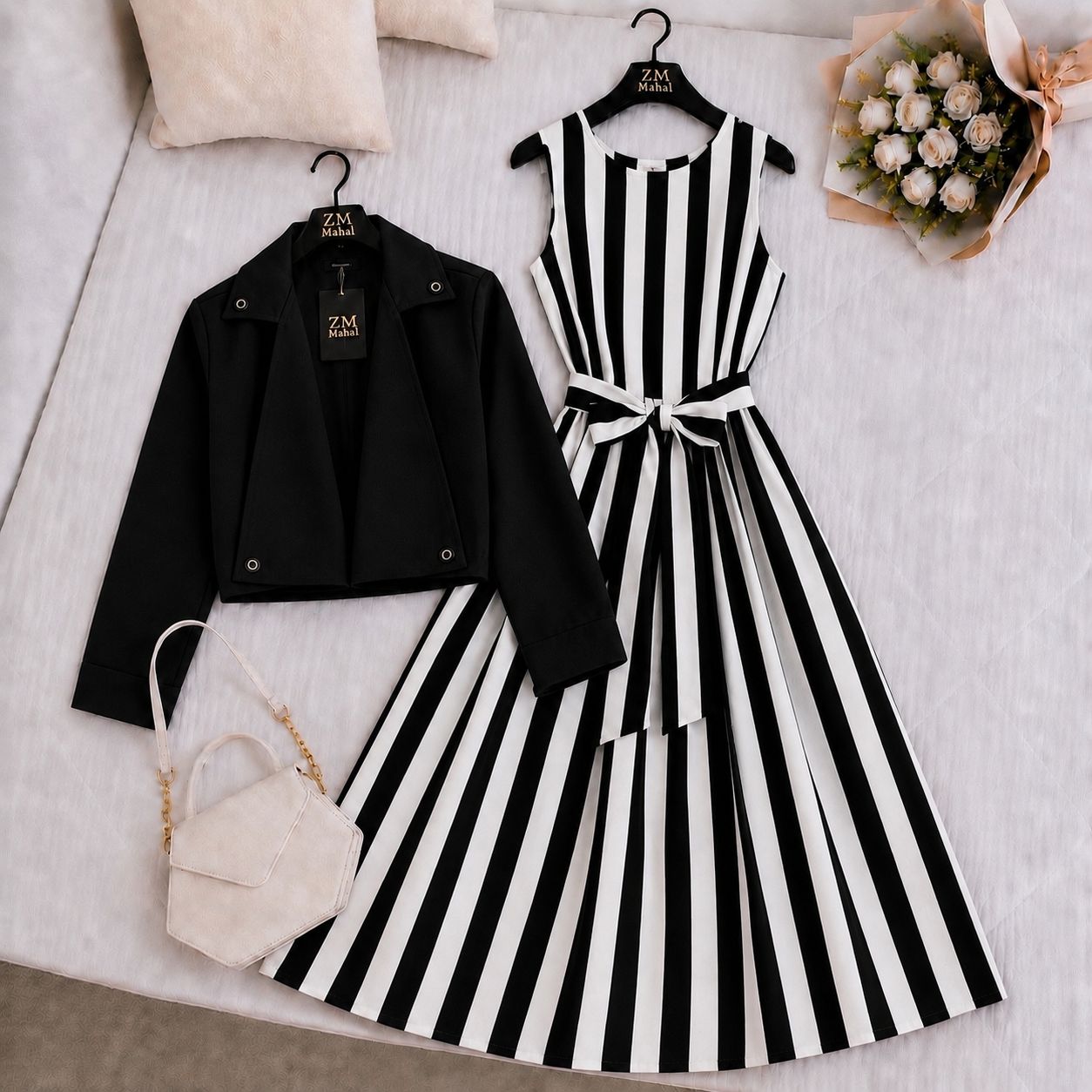 Luxe Bloom Jacket Maxi Set V2