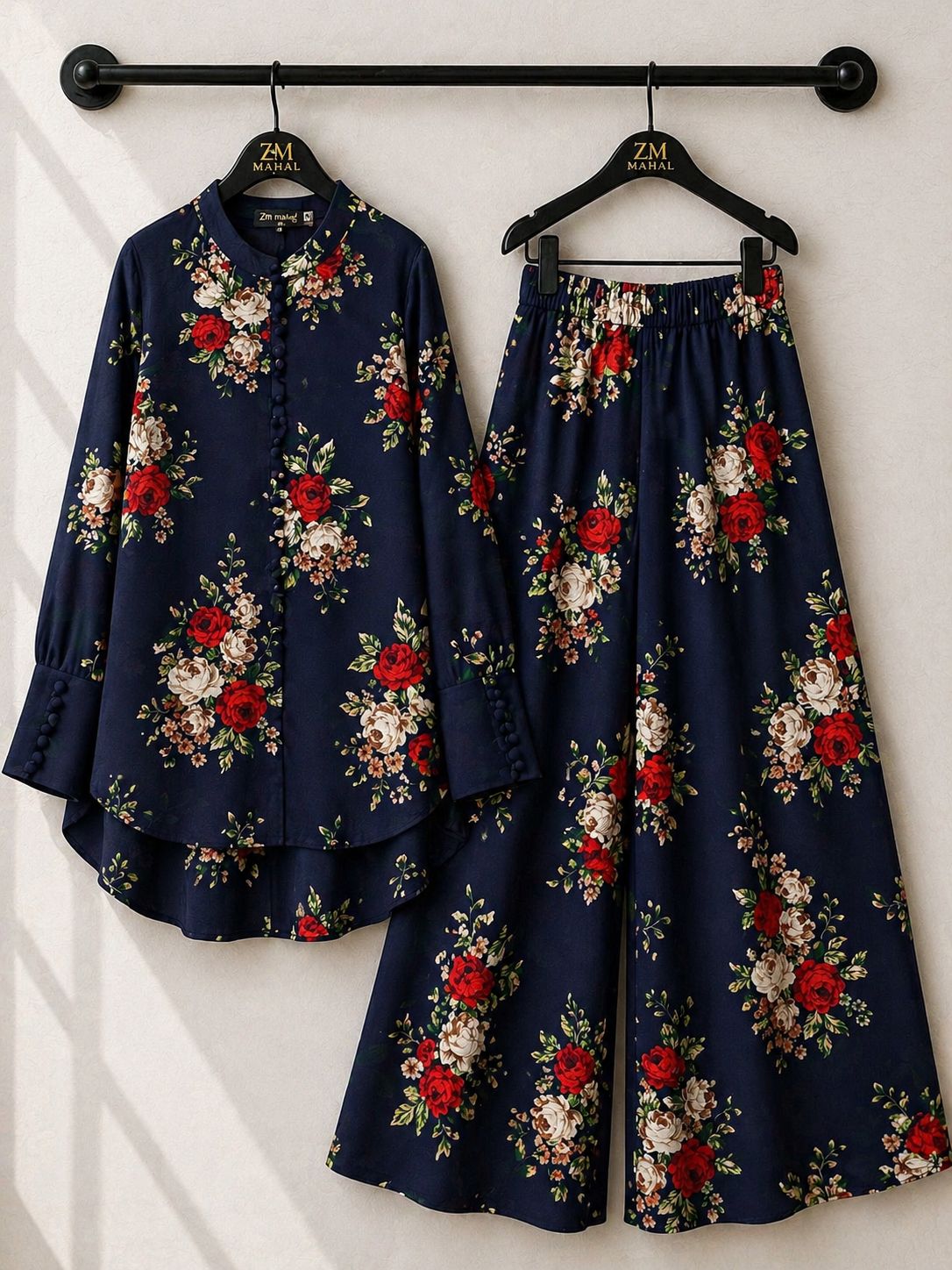 Western Shirt Style 2-Piece Suit