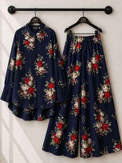 Western Shirt Style 2-Piece Suit