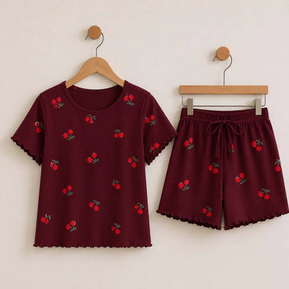 Cherry Bliss Pajama Set