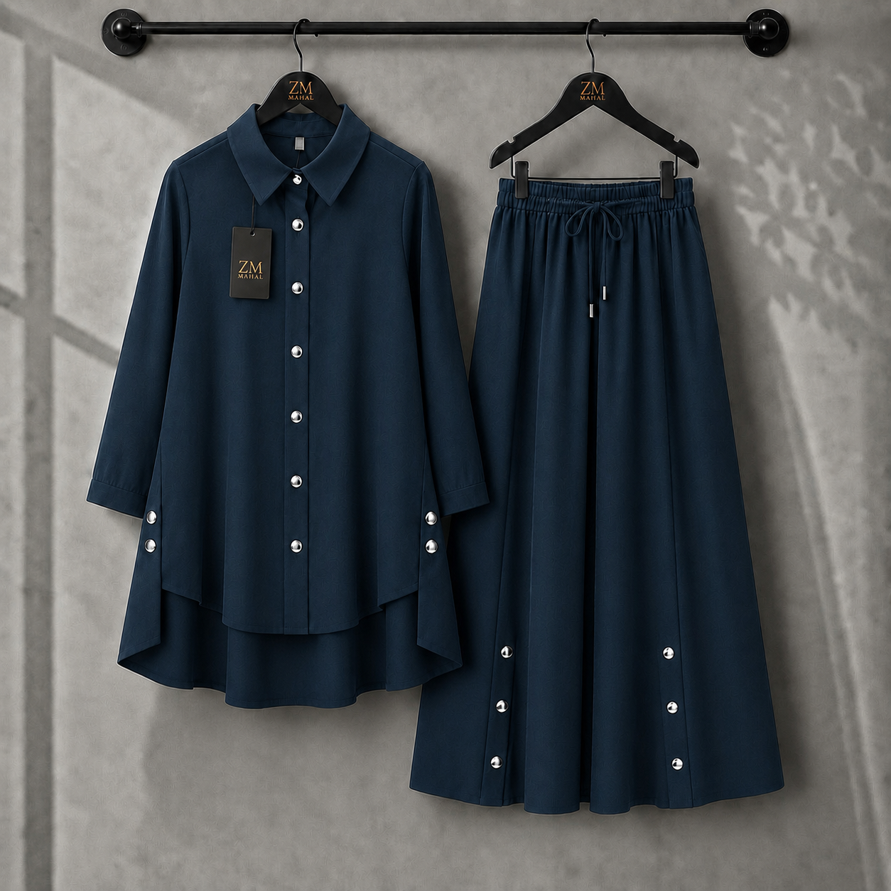 Aylin Turkish High-Low Co-Ord Set | ZM-022