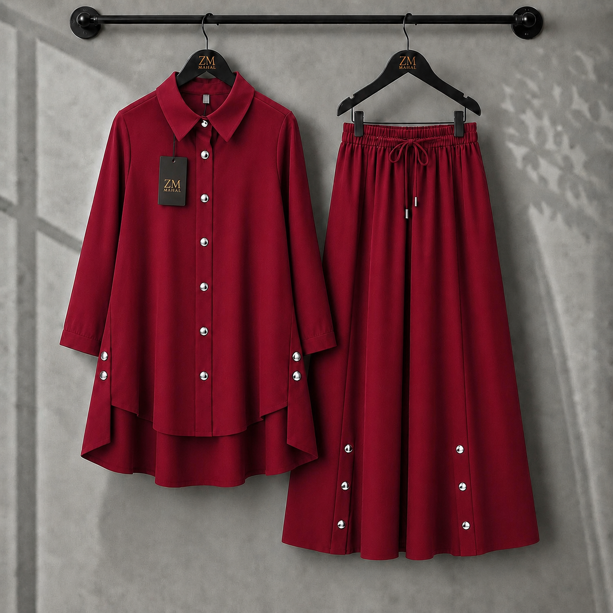 Aylin Turkish High-Low Co-Ord Set | ZM-022