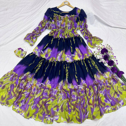Chiffon 360 Frock – Unveil the Latest Prints!