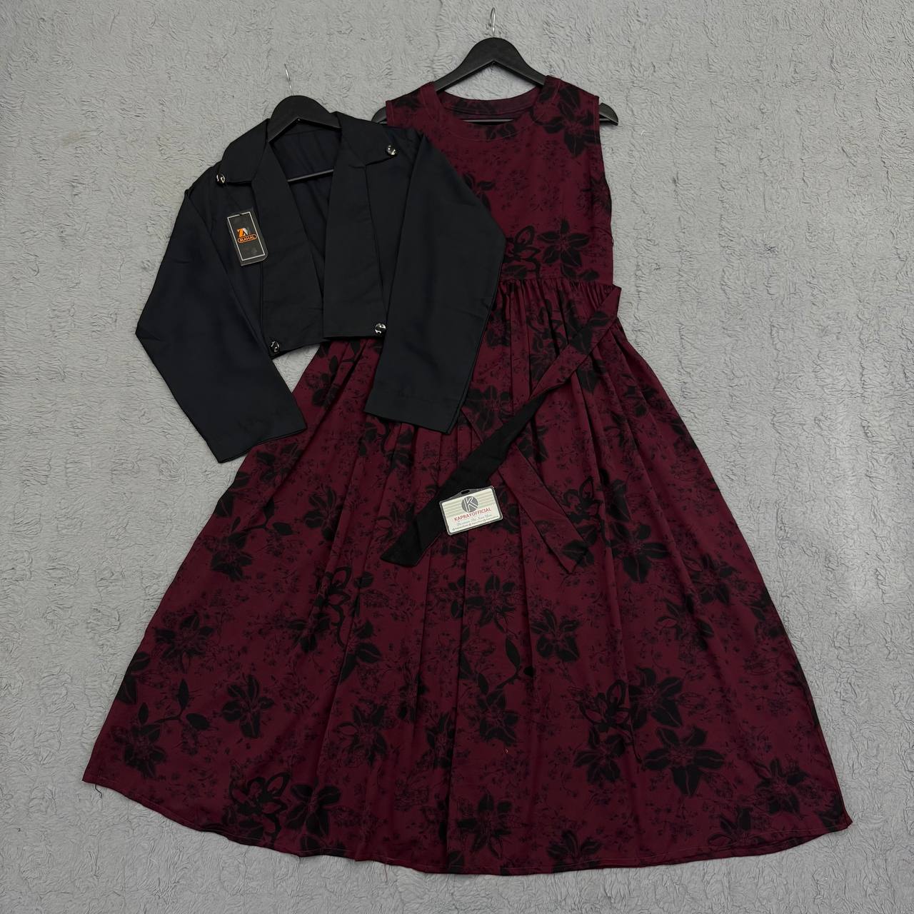 Elegant Cote Maxi Dress K90