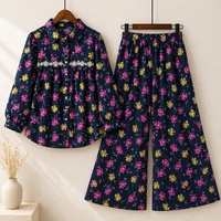 Navy Multi Floral